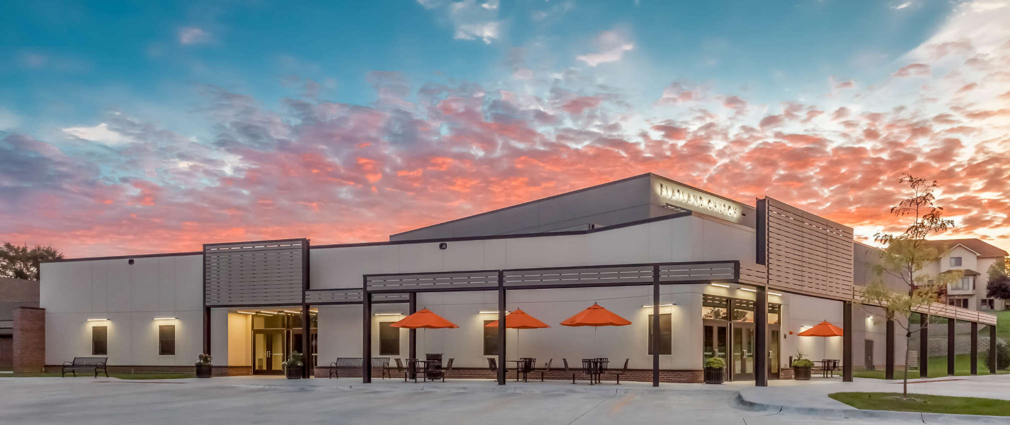 Omaha School of Ministry's campus shared with Flatland Church